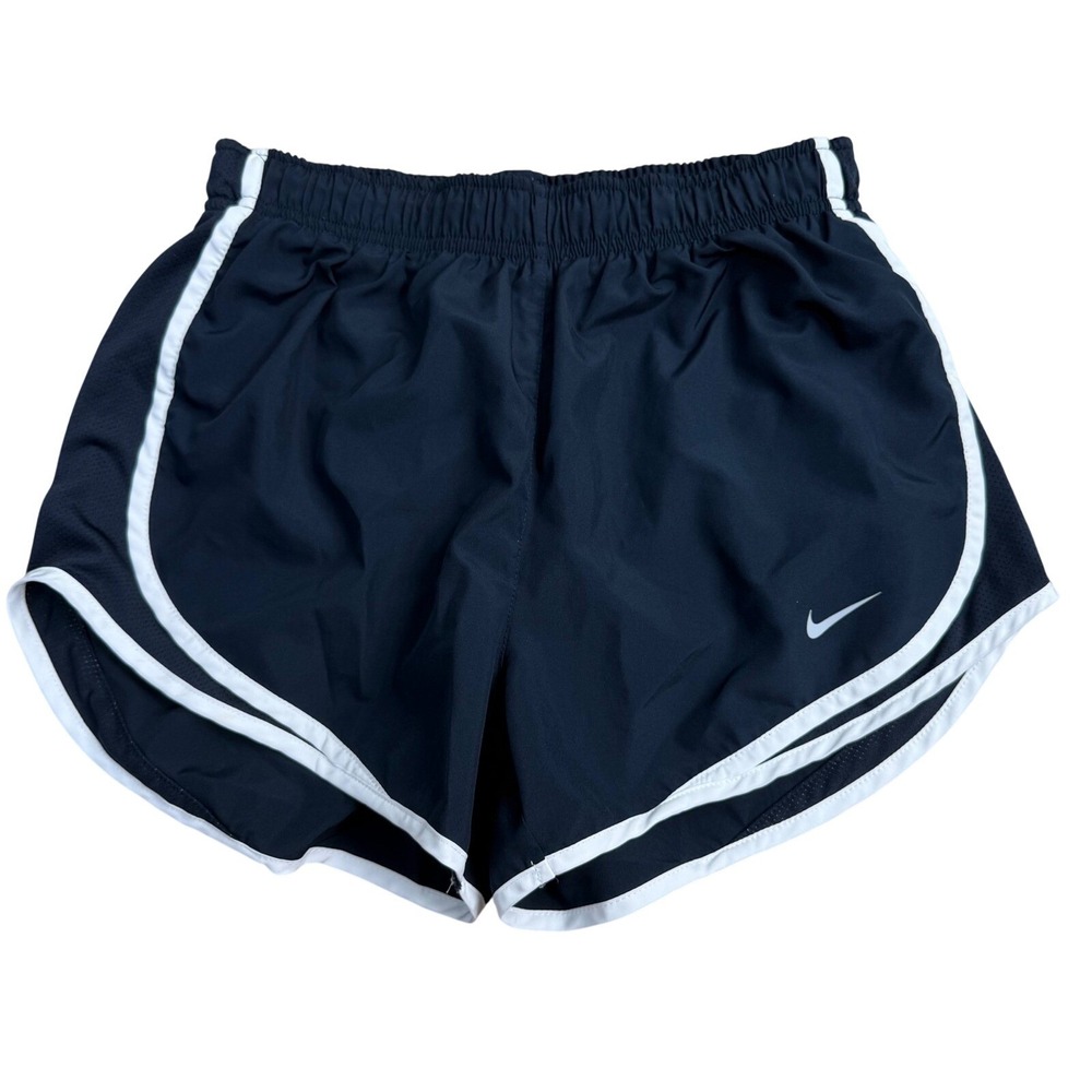 Nike Dri-FIT Tempo Running Shorts Women Small Black Gym Active‎ Sports EUC